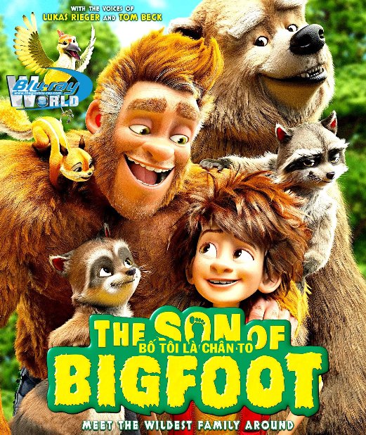 B3401.The Son of Bigfoot 2017 - Bố Tớ Là Chân To 2D25G (DTS-HD MA 5.1) 